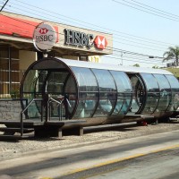 Bushaltestelle in Curitiba