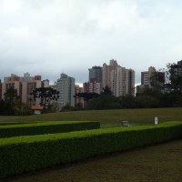 Sicht aus dem Botanischen Garten