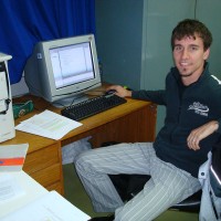 Mein Arbeitsplatz im Labor von Prof. Humberto