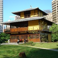 Kleiner Japanischer Garten mitten in Curitiba.