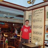 No Bar "Garota de Ipanema"