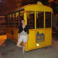 bondinho antigo do Pão de Açucar