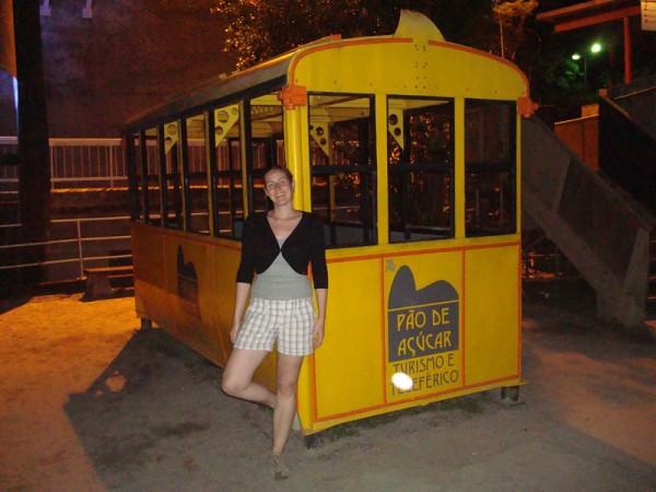 bondinho antigo do Pão de Açucar